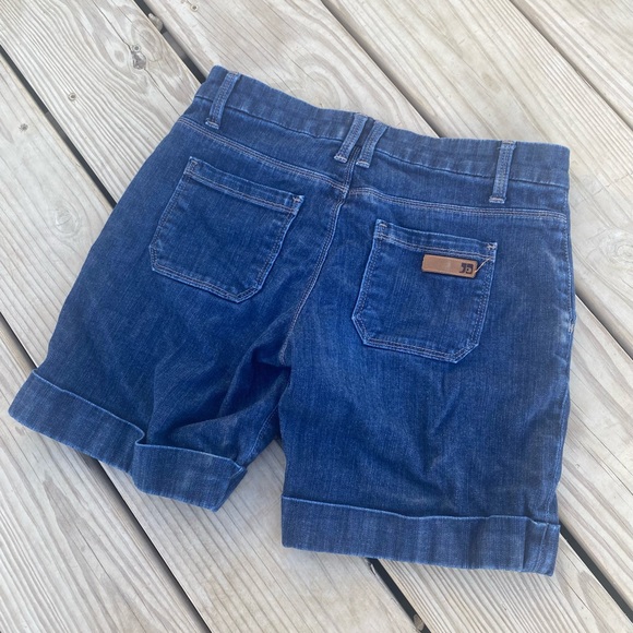 Joe’s jeans roll cuff Bermuda shorts size 24 00 - Picture 1 of 5